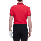 GoPlayer Men's Lightweight Super Elastic Short Sleeve Top (Red)