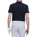 GoPlayer メンズ軽量超弾性半袖トップ (ブラック)