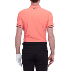 GoPlayer メンズ軽量超弾性半袖トップ (オレンジ)