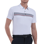 GoPlayer Men's Elastic Breathable Short Sleeve Top (White)