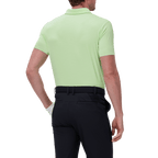GoPlayer メンズ クールジャカード 半袖トップス (グラスグリーン)
