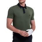 GoPlayer Men's Lightweight Breathable Short-sleeved Top (Army Green)