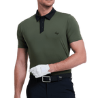 GoPlayer Men's Lightweight Breathable Short-sleeved Top (Army Green)