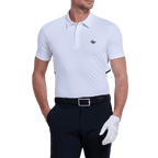 GoPlayer Men's Cooling and Breathable Short-Sleeve T-Shirt (White)