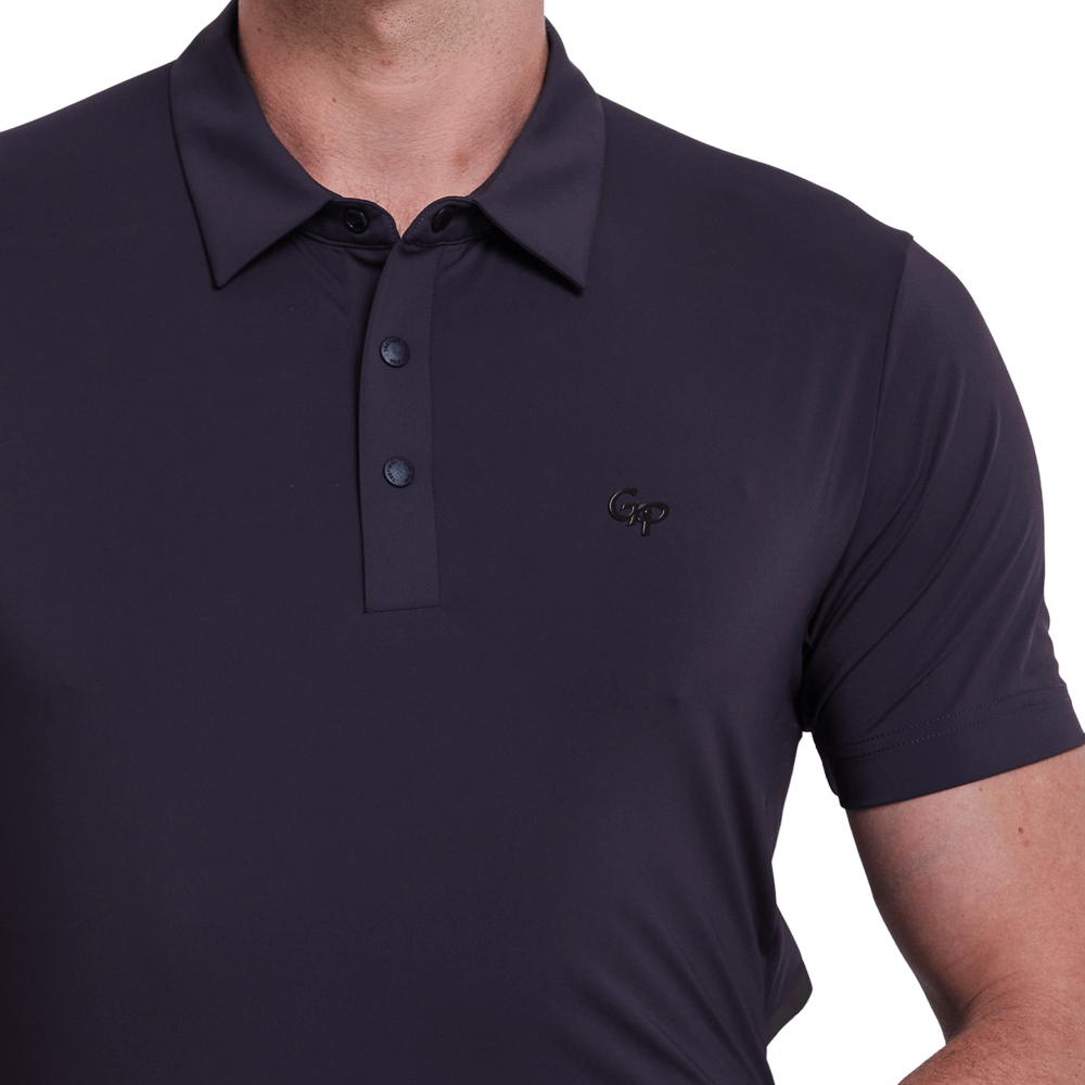 GoPlayer Men's Cooling and Breathable Short-Sleeve T-Shirt (Dark Brown)