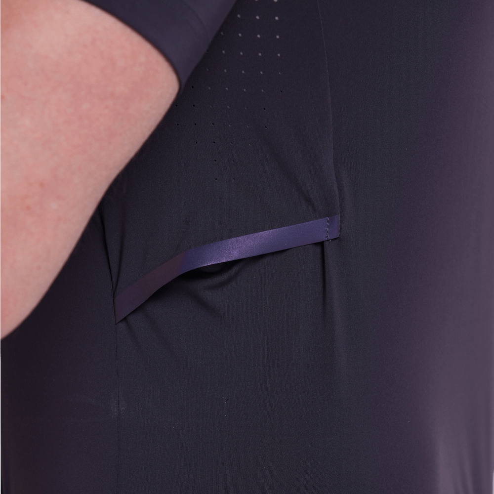 GoPlayer Men's Cooling and Breathable Short-Sleeve T-Shirt (Dark Brown)