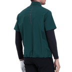 GoPlayer メンズ ゴルフ半袖スポーツ ベスト (ダークグリーン)
