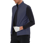 GoPlayer Men's Golf Waterproof Sports Vest (Dark Blue)