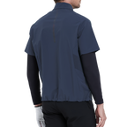 GoPlayer Men's Golf Short-Sleeve Sports Vest (Dark Blue)