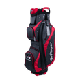 GoPlayer 9.5 フィート ゴルフ 14 ホール ポール バッグ (黒と赤)
