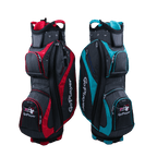 GoPlayer 9.5' Golf 14-hole pole bag (black and red)