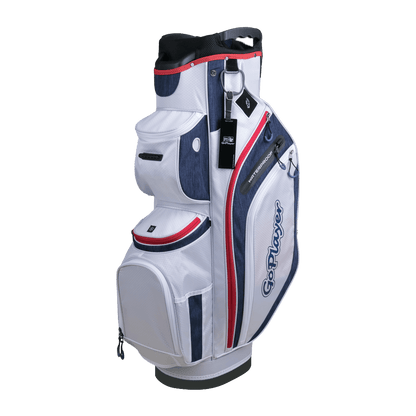 GoPlayer Ultra-Lightweight 14-Hole Rod Bag (White 2024)