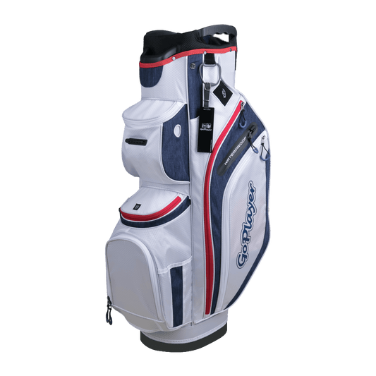 GoPlayer Ultra-Lightweight 14-Hole Rod Bag (White 2024)