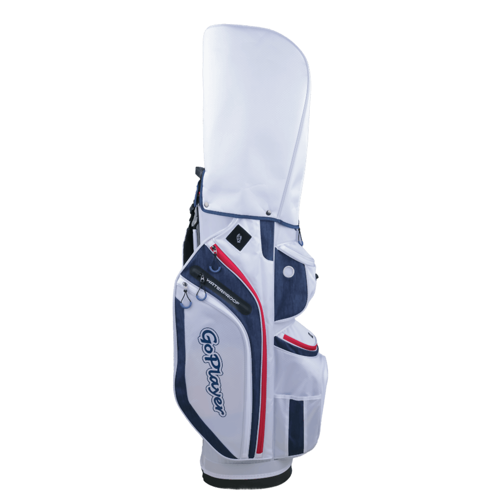 GoPlayer Ultra-Lightweight 14-Hole Rod Bag (White 2024)