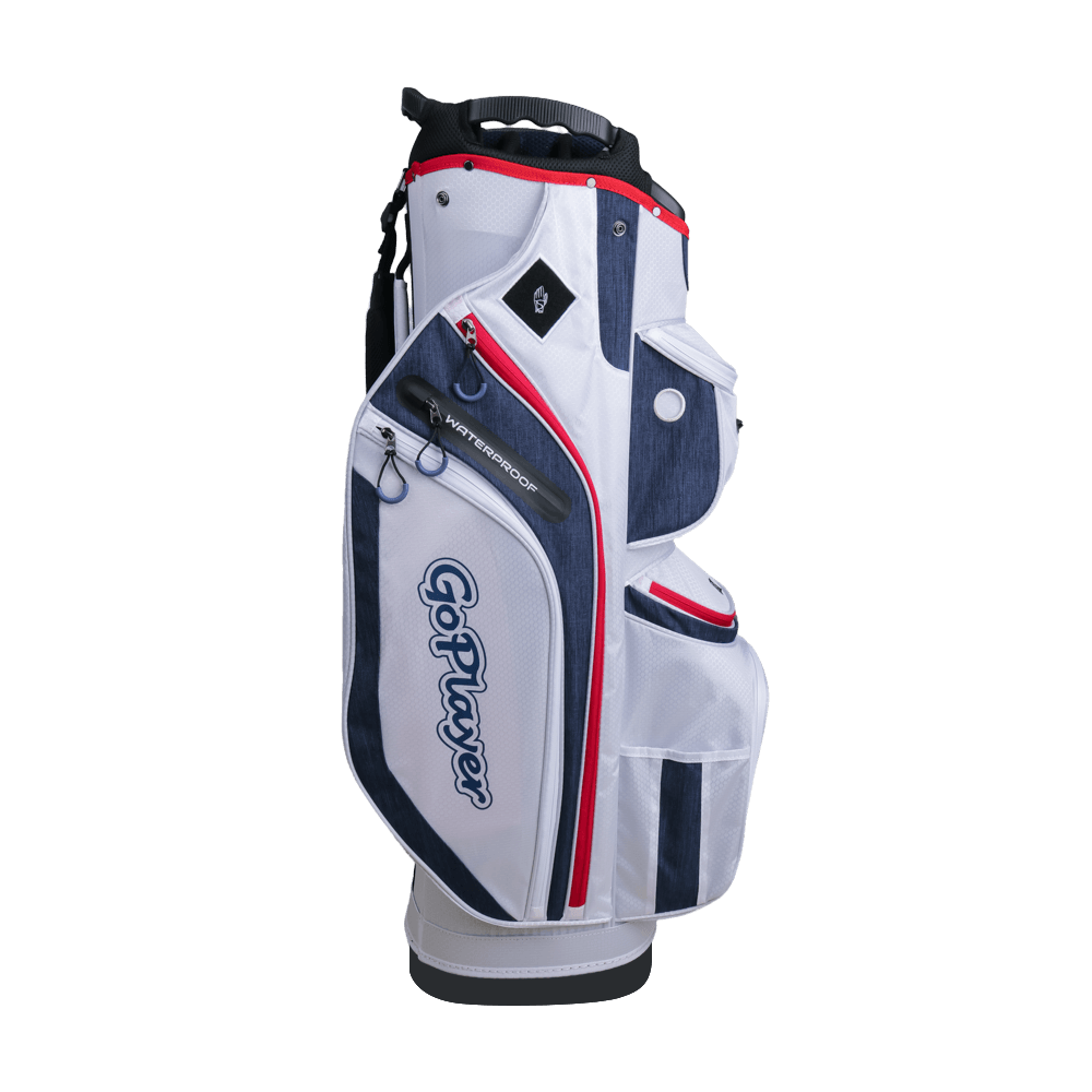 GoPlayer Ultra-Lightweight 14-Hole Rod Bag (White 2024)