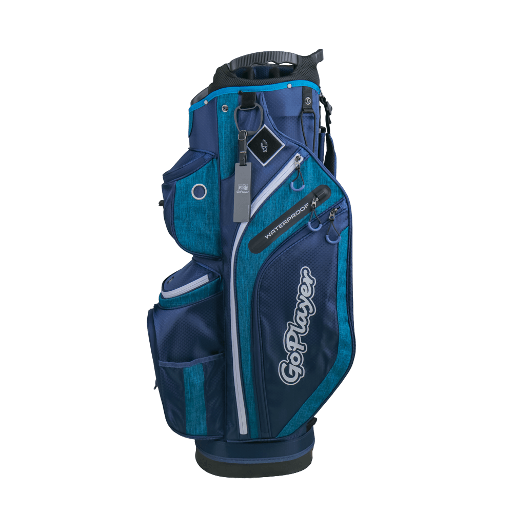 GoPlayer Ultra-Lightweight 14-Hole Rod Bag (Navy 2024)