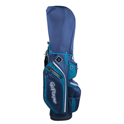 GoPlayer Ultra-Lightweight 14-Hole Rod Bag (Navy 2024)