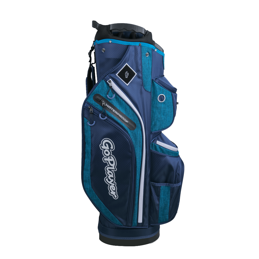 GoPlayer Ultra-Lightweight 14-Hole Rod Bag (Navy 2024)