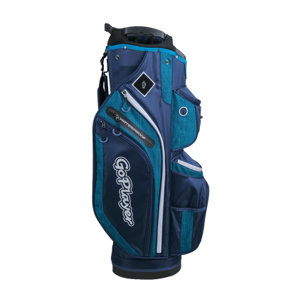 GoPlayer Ultra-Lightweight 14-Hole Rod Bag (Navy 2024)