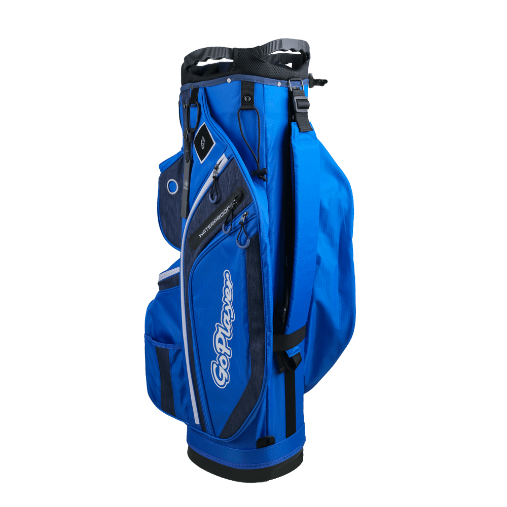 GoPlayer Ultra-Lightweight 14-Hole Rod Bag (Light Blue 2024)