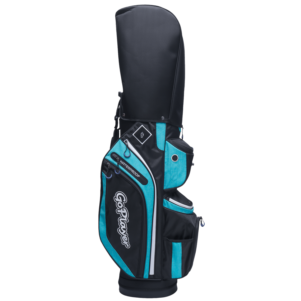 GoPlayer Ultra-Lightweight 14-Hole Rod Bag (Light Blue 2024)