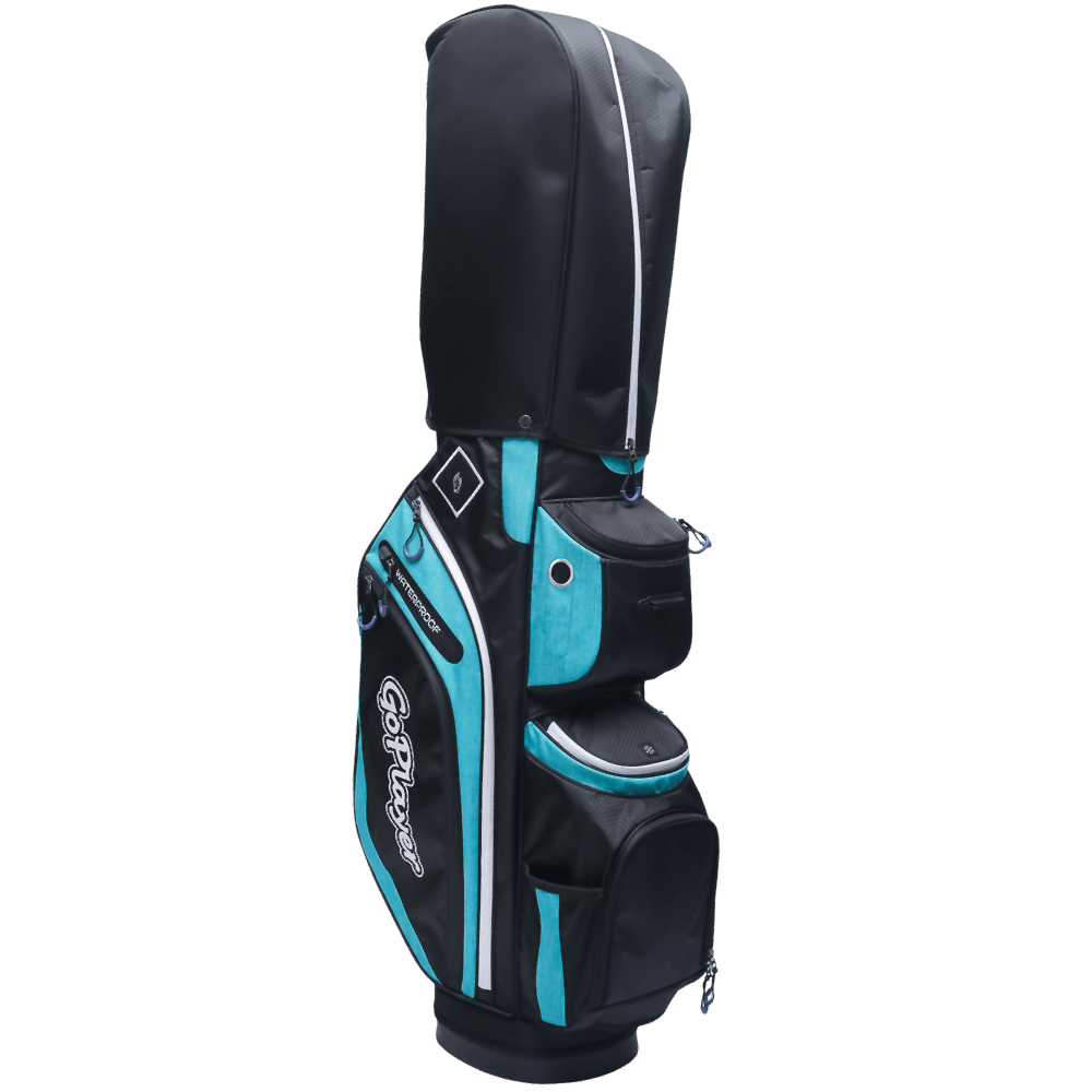 GoPlayer Ultra-Lightweight 14-Hole Rod Bag (Light Blue 2024)