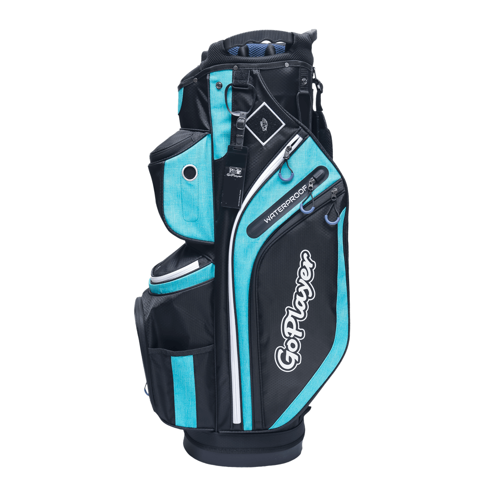GoPlayer Ultra-Lightweight 14-Hole Rod Bag (Light Blue 2024)