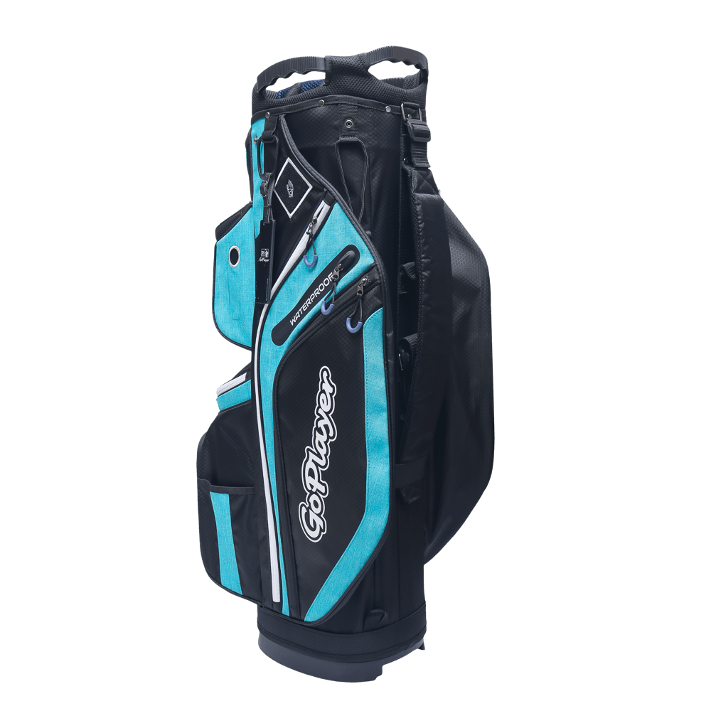 GoPlayer Ultra-Lightweight 14-Hole Rod Bag (Light Blue 2024)