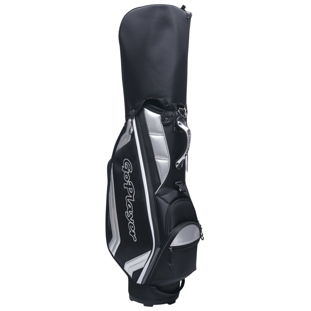 GoPlayer 9' Professional Golf Bag (Black)