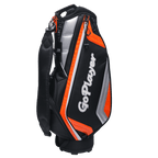 GoPlayer 9' Professional Golf Bag (Black and Orange)