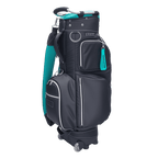 GoPlayer 9.5" Wheeled Golf Club Bag (Black)