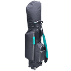 GoPlayer 9.5" Wheeled Golf Club Bag (Black)