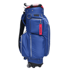 GoPlayer 9.5インチ キャスター付きゴルフクラブバッグ（ネイビー）