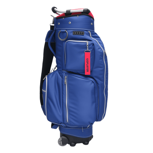 GoPlayer 9.5" Wheeled Golf Club Bag (Navy)