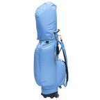GoPlayer 9.5" Wheeled Golf Club Bag (Light Blue)