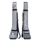 GoPlayer New Half Gun Bag (Shell Leather Silver)