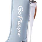 GoPlayer 極上レザーハーフガンバッグ (ライトブルー)