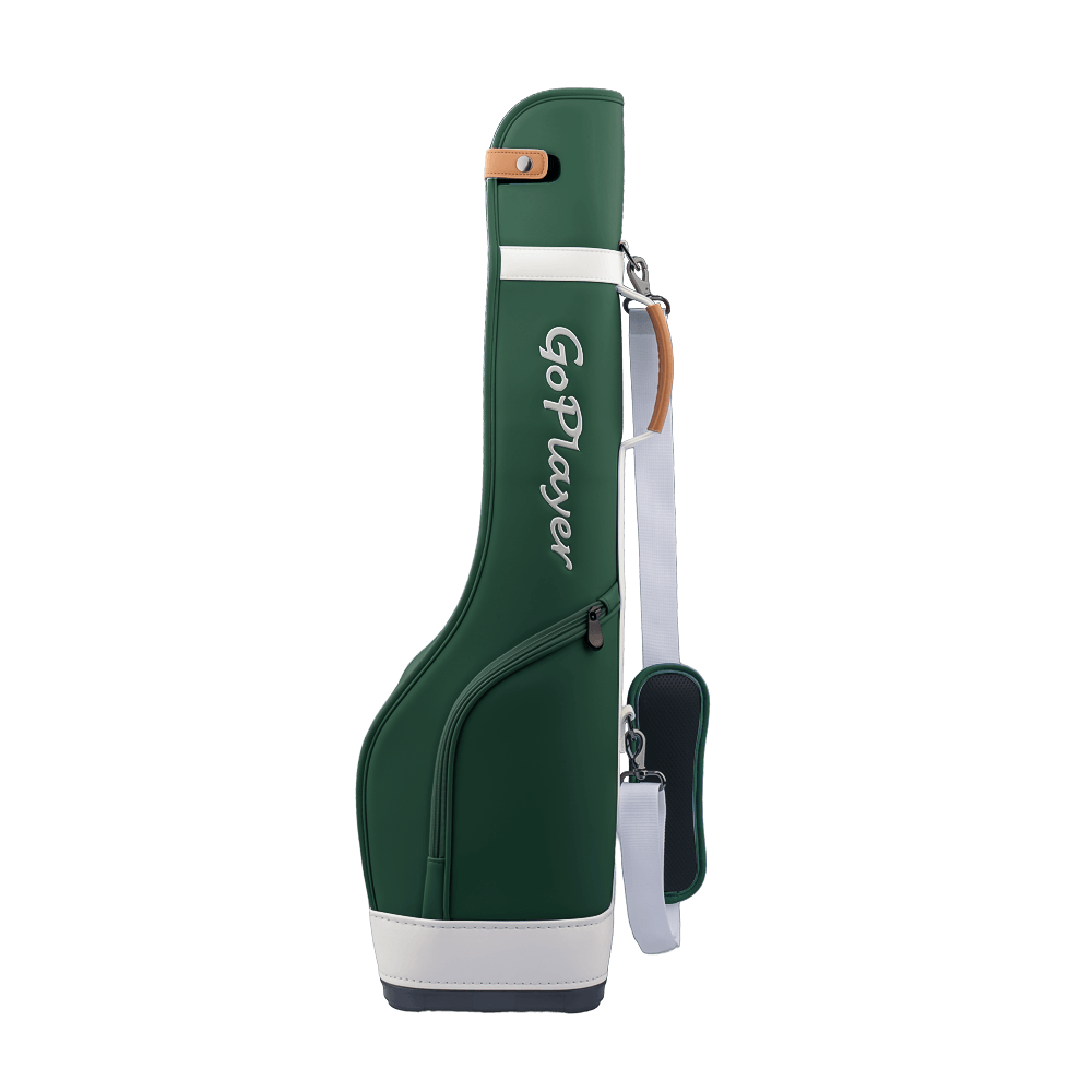 GoPlayer Exquisite Leather Half Gun Bag (Black)