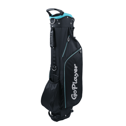 GoPlayer golf lightweight tripod bag (black and light blue)