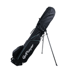 GoPlayer ゴルフ軽量三脚バッグ (ブラックとライトブルー)