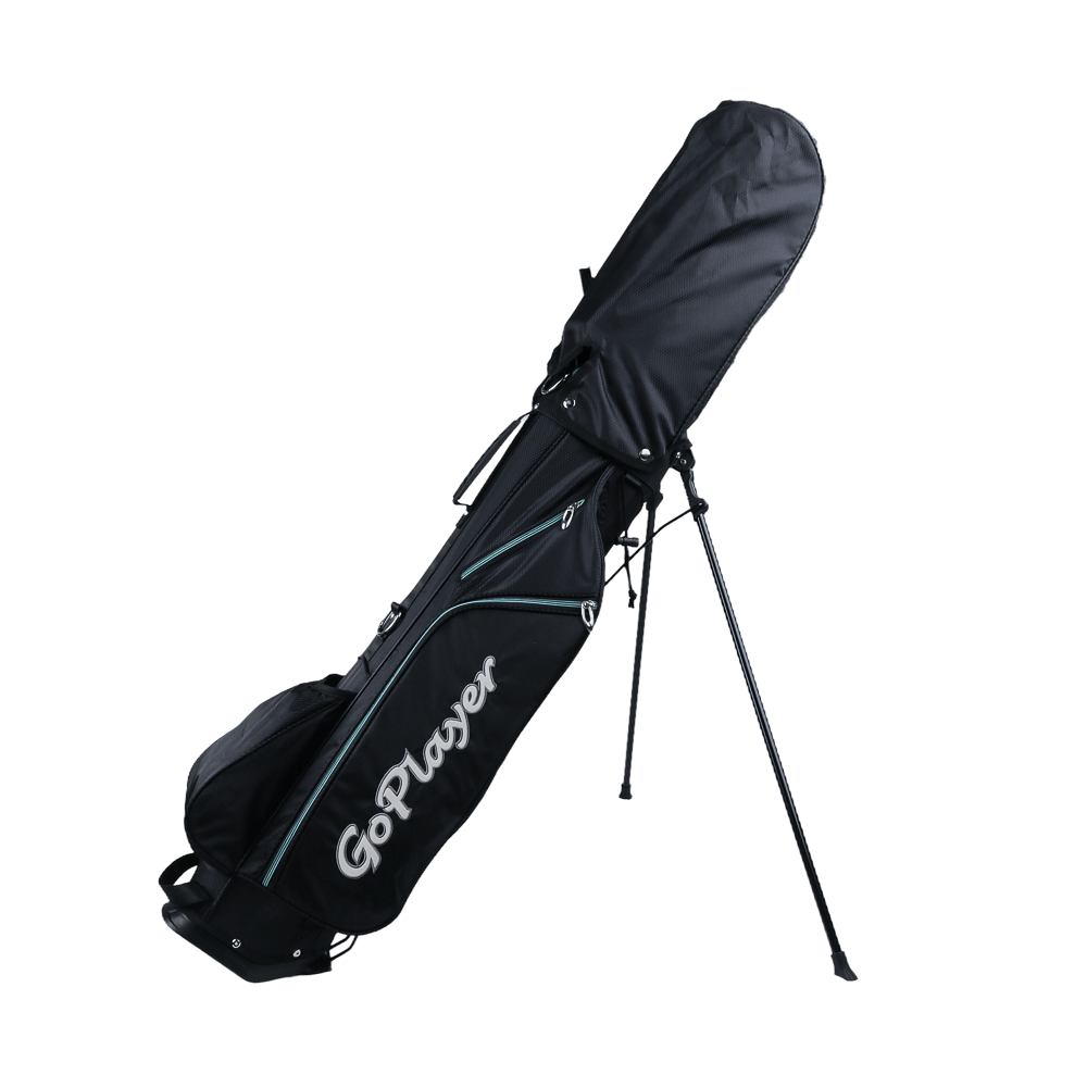 GoPlayer golf lightweight tripod bag (black and light blue)