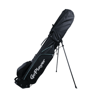 GoPlayer golf lightweight tripod bag (black and light blue)