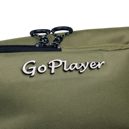 GoPlayer ファイン ファブリック スモール三脚バッグ (ブルー)