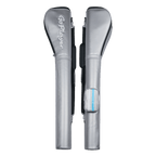 GoPlayer ゴルフ ストレート練習バッグ (シェルレザー シルバー)