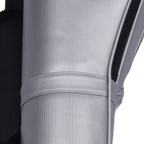 GoPlayer ゴルフ ストレート練習バッグ (シェルレザー シルバー)