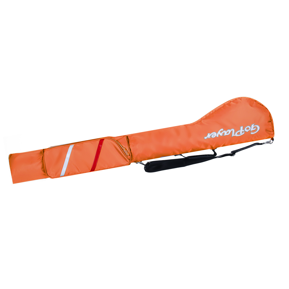 GoPlayer ゴルフ ソフト練習バッグ (オレンジ)