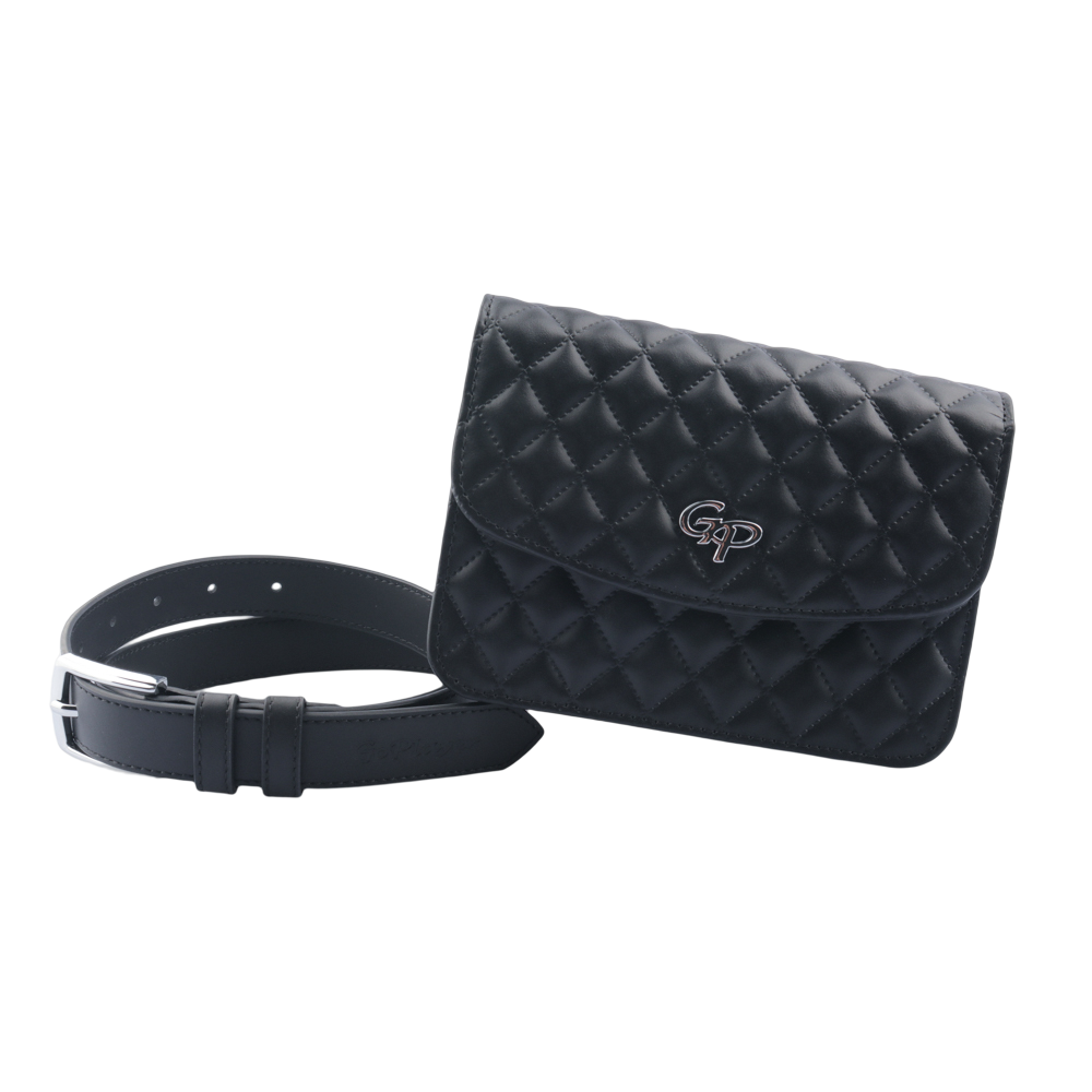 GoPlayer Ladies Golf Universal Belt Bag (Black)