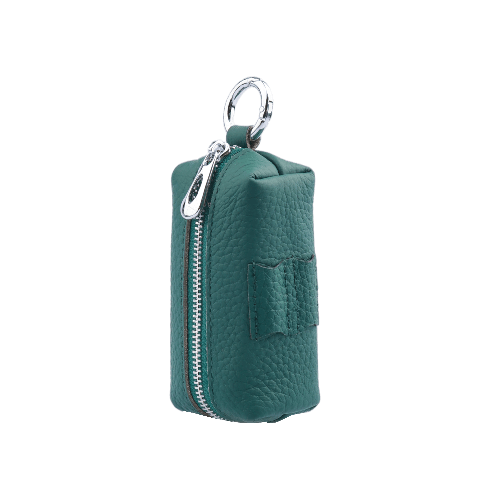 GoPlayer Golf Genuine Leather Ball Bag (Green)