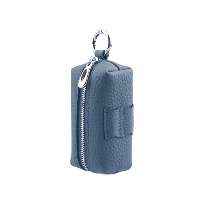 GoPlayer Golf Genuine Leather Ball Bag (Aqua Blue)