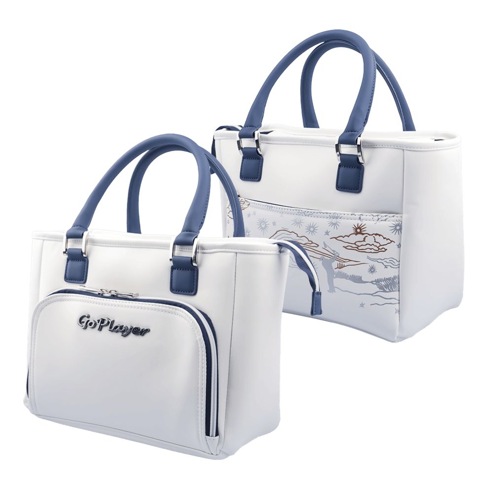 GoPlayer golf tote bag (white)